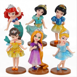 DZNY Princess Royal Sparkle Dream Figures (Set of 6)