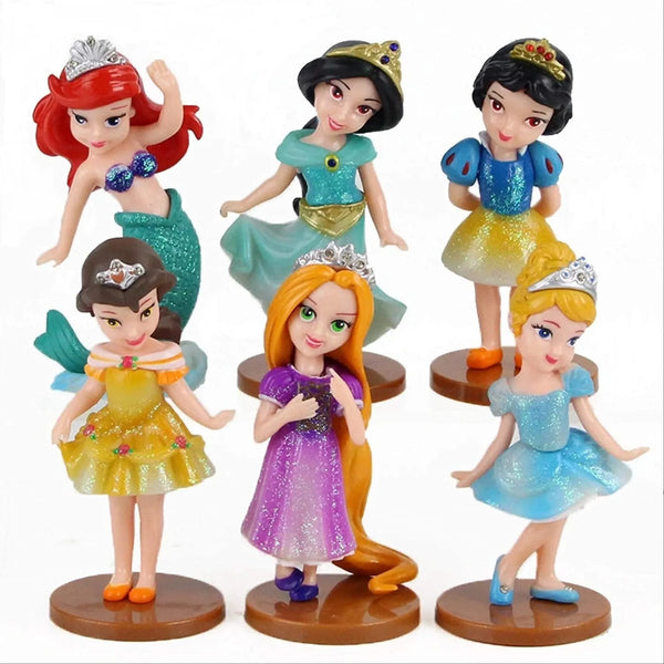 DZNY Princess Royal Sparkle Dream Figures (Set of 6)