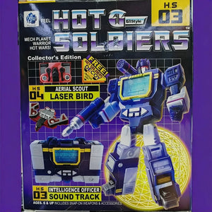 Hot Soldiers HS03 G1 Style Sound Track Figure