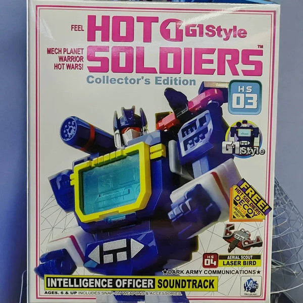 Hot Soldiers HS03 G1 Style Sound Track Figure