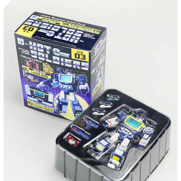 Hot Soldiers HS03 G1 Style Sound Track Figure