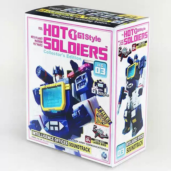Hot Soldiers HS03 G1 Style Sound Track Figure