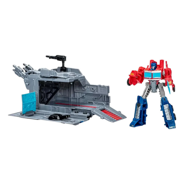 Transformers EarthSpark OP Battle Base Trailer Figure