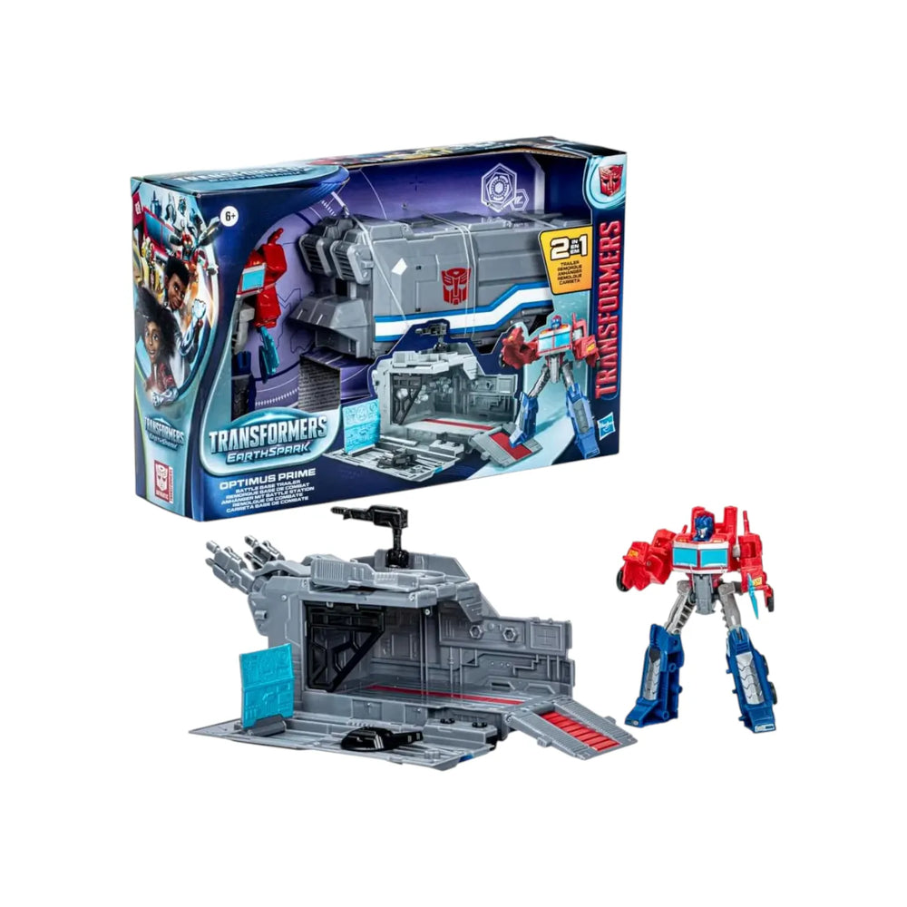 Transformers EarthSpark OP Battle Base Trailer Figure