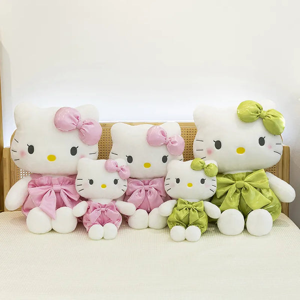 Sanrio Hello Kitty Satin Bow Plushie