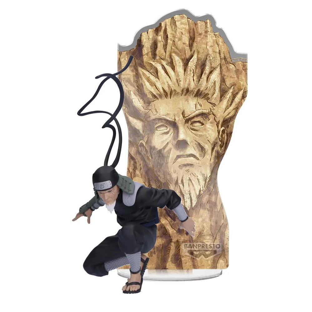 Banpresto Naruto Sarutobi Hiruzen Statue (18 cm)