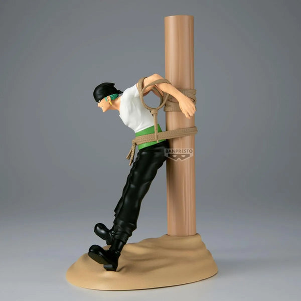 Banpresto One Piece Tied Roronoa Zoro Figure (15 cm)