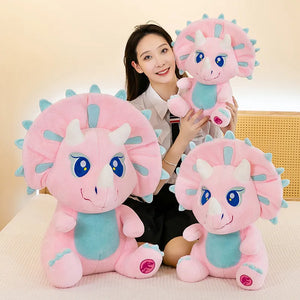 Pastel Tricertops Cuddle Pal Plushie