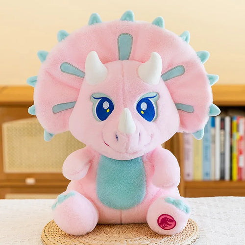 Pastel Tricertops Cuddle Pal Plushie