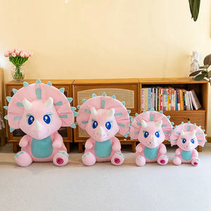 Pastel Tricertops Cuddle Pal Plushie