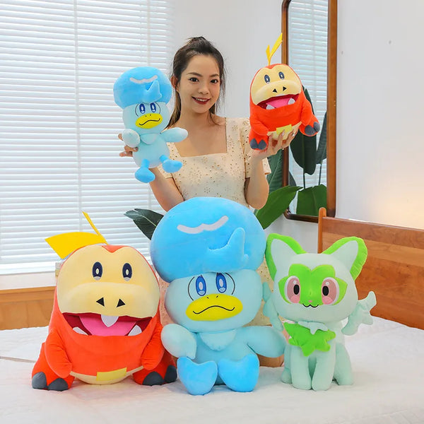 Pokemon Paldea Starters Snuggle Plush Series