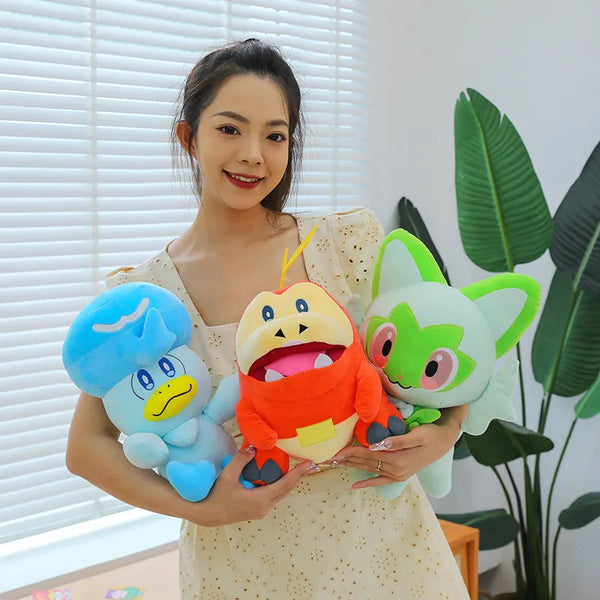 Pokemon Paldea Starters Snuggle Plush Series