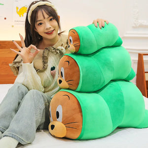 Caterpillar Jerry Roll Snuggle Cushion