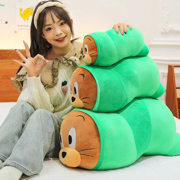 Caterpillar Jerry Roll Snuggle Cushion