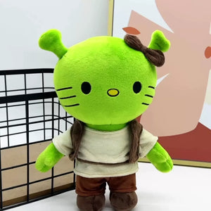 Hello Kitty x Shrek Plush Toy (26 cm)