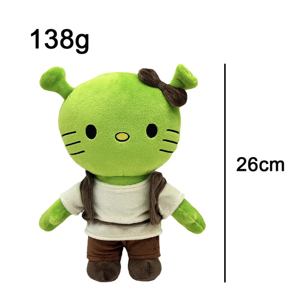 Hello Kitty x Shrek Plush Toy (26 cm)