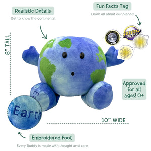 Celestial Buddies Earth Plush Toy (25 cm)