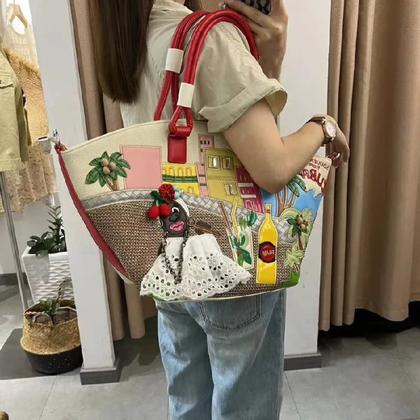 Cuban Escape Carryall Novelty Tote Bag