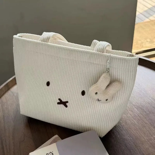Miffy Corduroy Tote Bag