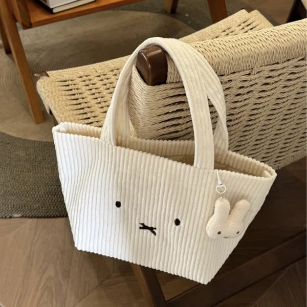 Miffy Corduroy Tote Bag