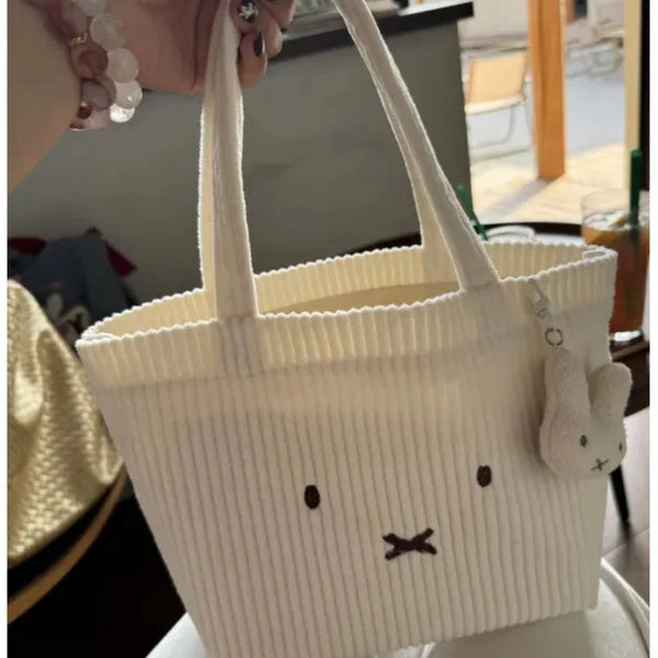 Miffy Corduroy Tote Bag