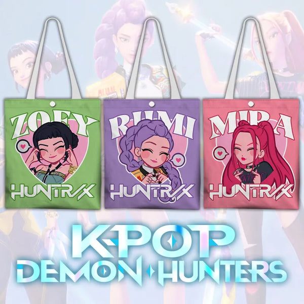K-Pop Demon Hunter Graphic Totes