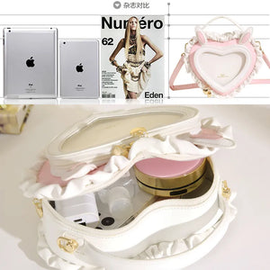 Sweetheart Bunny Ita Satchel Handbag