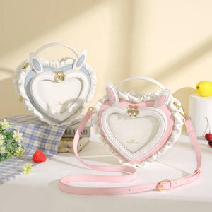 Sweetheart Bunny Ita Satchel Handbag
