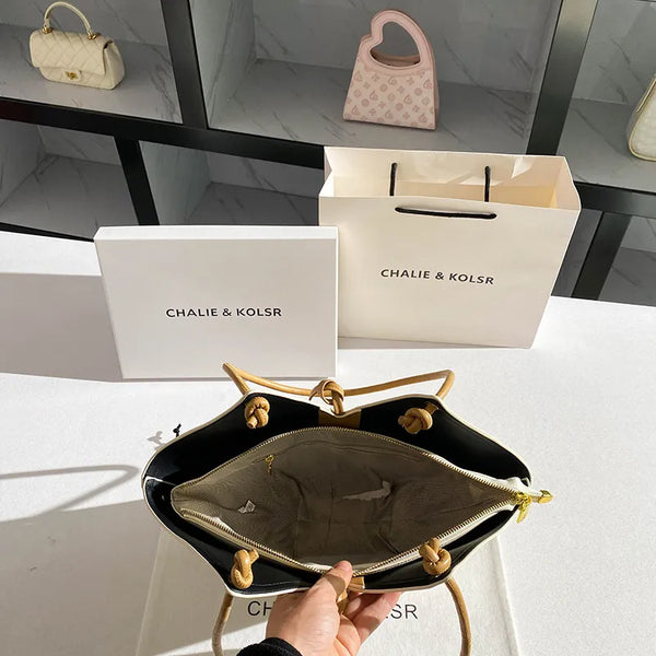 Charlie & Kolsr Tapestry Origami Carryall Handbag