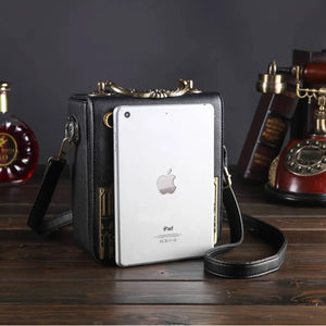 Aura Clockwork Messenger Handbag