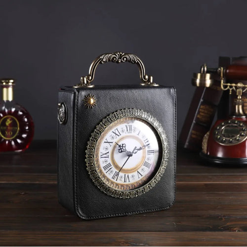 Aura Clockwork Messenger Handbag