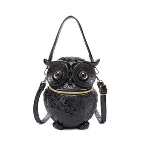 Athena Owl Nocturnal Satchel Handbag