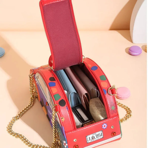 Retro Woodstock Cruiser Novelty Handbag