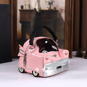 Cruising Kitty Satchel Handbag