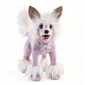 Folkmanis Chinese Crested Dog Plush (25 cm)