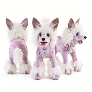 Folkmanis Chinese Crested Dog Plush (25 cm)