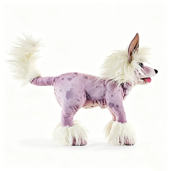 Folkmanis Chinese Crested Dog Plush (25 cm)