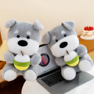Coconut Schnauzer Slumber Plushies