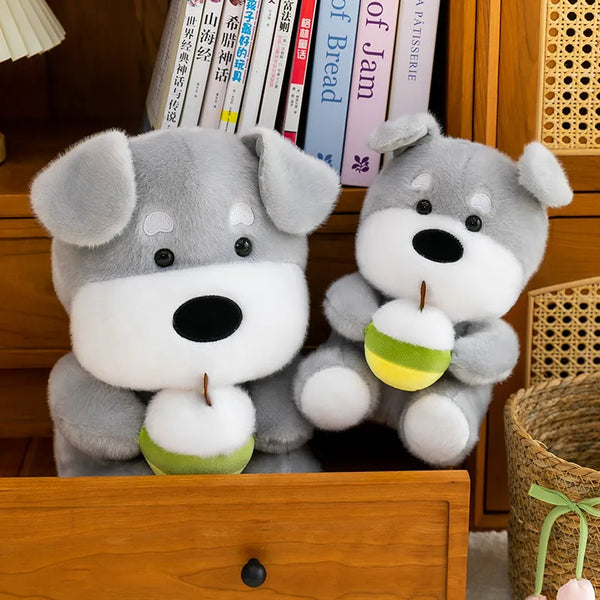 Coconut Schnauzer Slumber Plushies