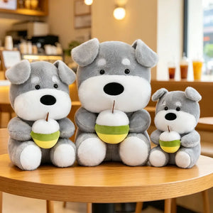 Coconut Schnauzer Slumber Plushies