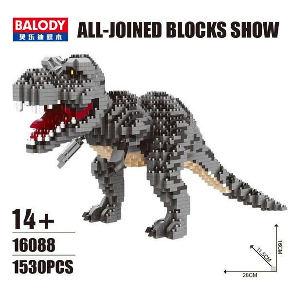 BALODY Dinosaur Jurassic Period Building Blocks (1500 Pcs)
