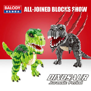 BALODY Dinosaur Jurassic Period Building Blocks (1500 Pcs)