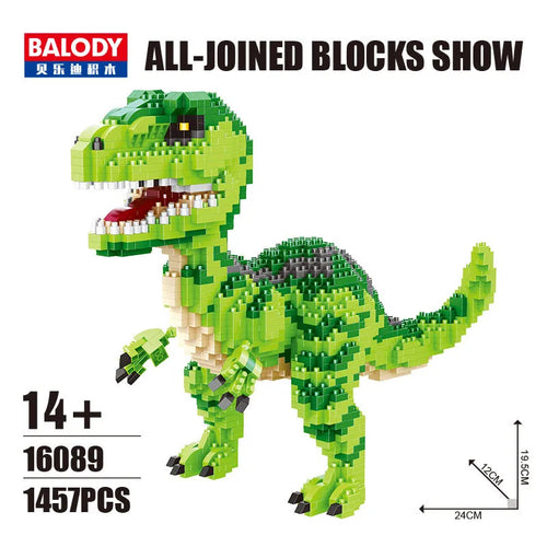 BALODY Dinosaur Jurassic Period Building Blocks (1500 Pcs)