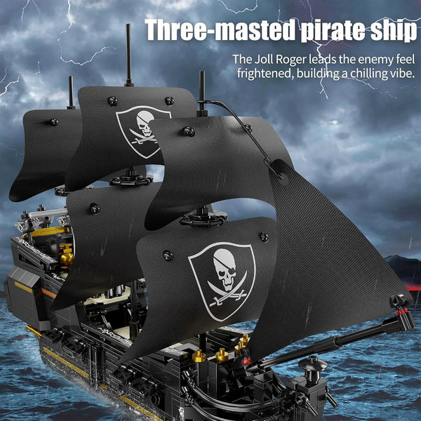 POTC Black Pearl Ship Building Blocks Kit (921 Pcs)