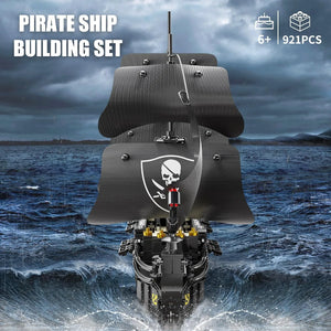 POTC Black Pearl Ship Building Blocks Kit (921 Pcs)
