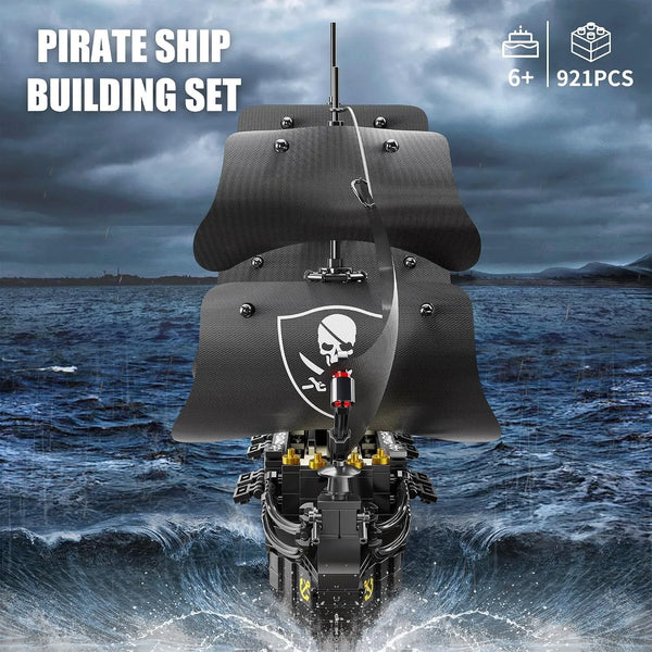 POTC Black Pearl Ship Building Blocks Kit (921 Pcs)