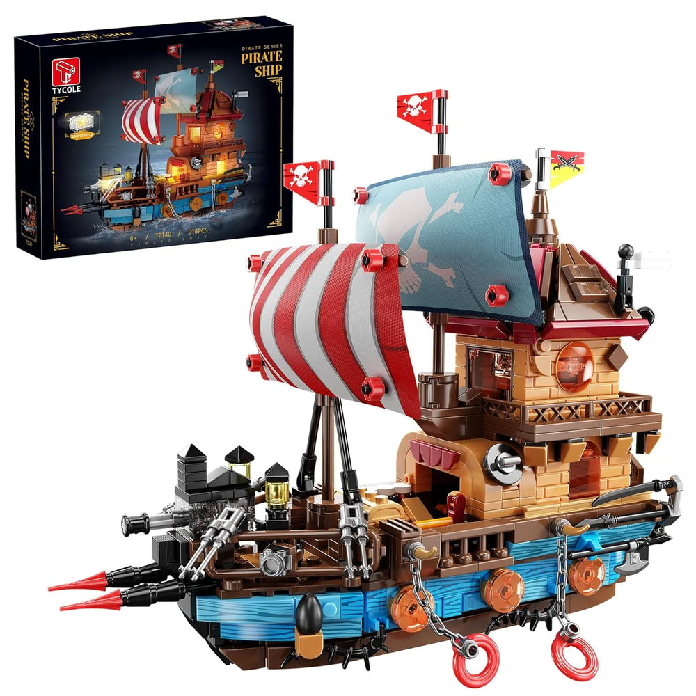 Corsair Pirate Ship Building Blocks (916 Pcs)