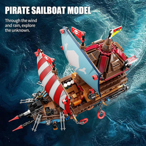 Corsair Pirate Ship Building Blocks (916 Pcs)