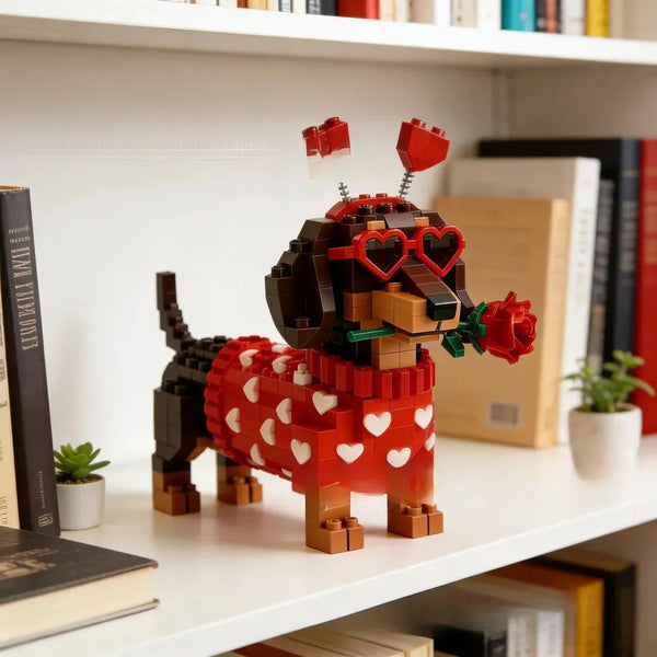 Cupid Doxie Dachshund Puppy Bricks