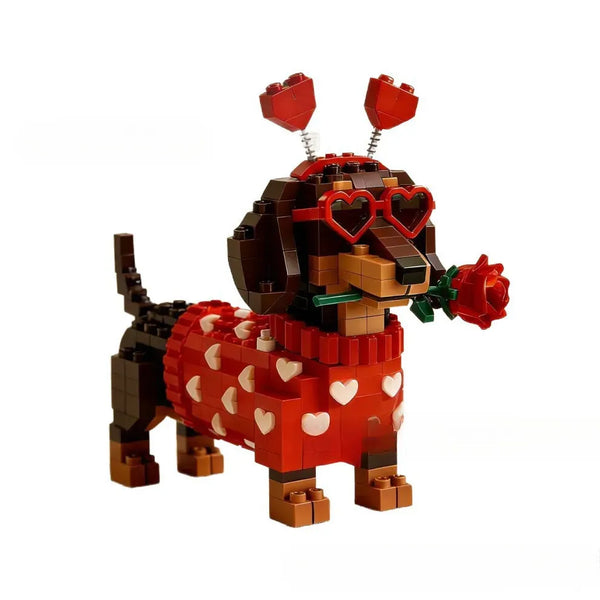 Cupid Doxie Dachshund Puppy Bricks